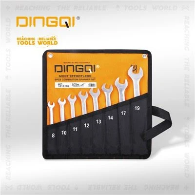 8PCS Combination Spanner Wrench Set
